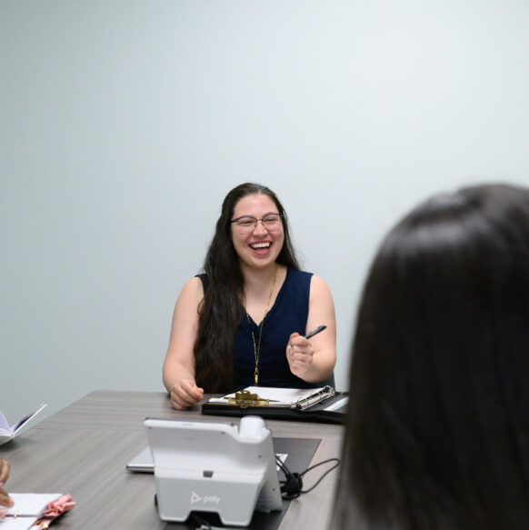 Woman considering her options for mental health care in NJ