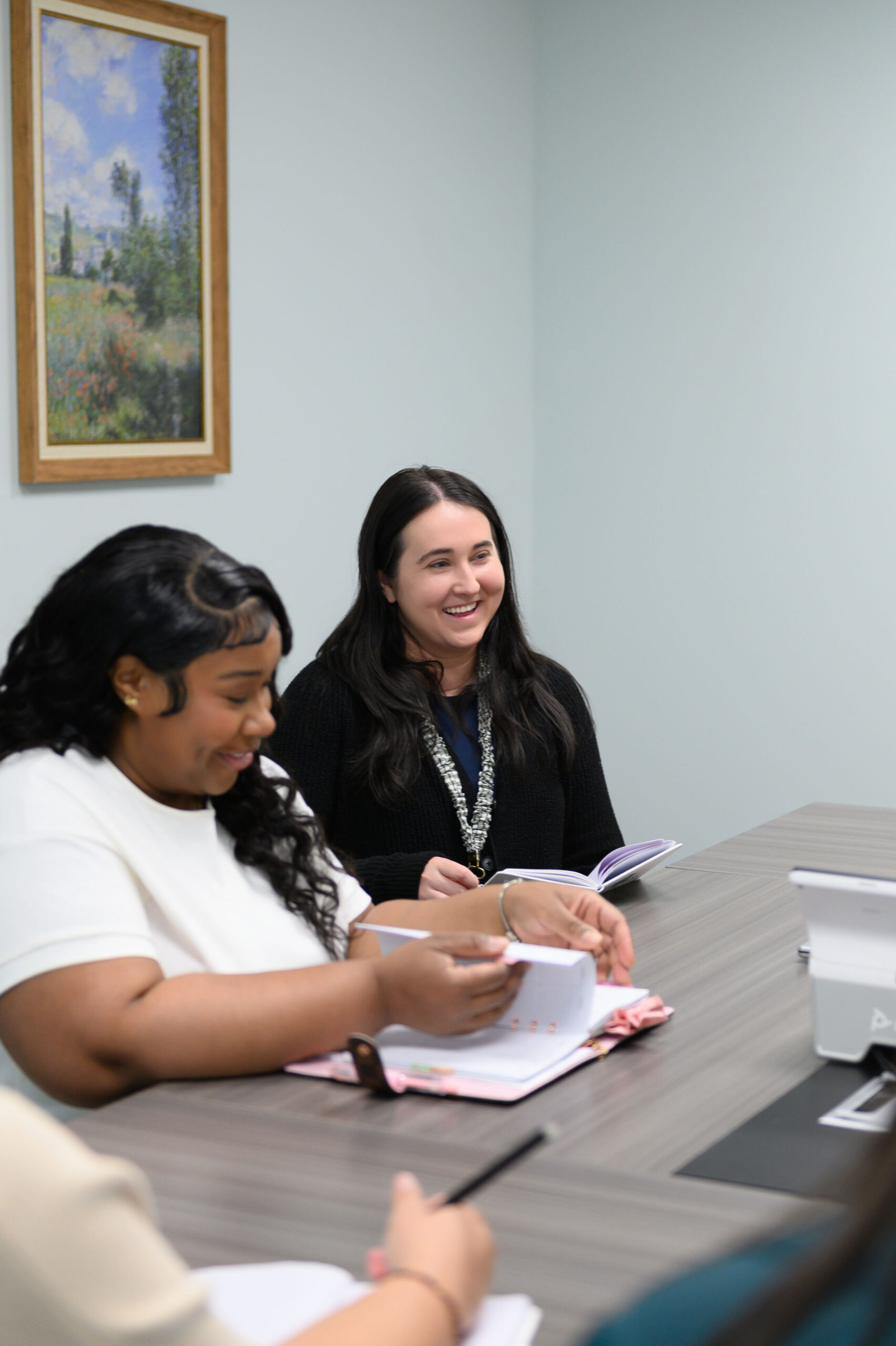 Woman receiving mental health care in NJ